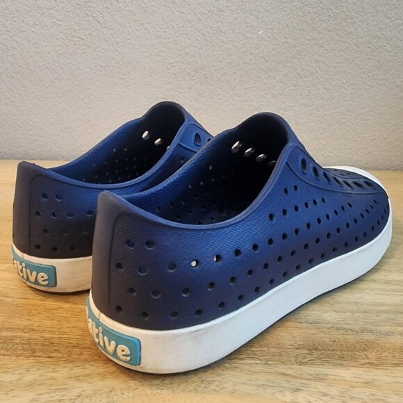 Native Shoes Jefferson Mens Size 6 Womens 8 Navy Blue White Slip On Water Shoes main image 11